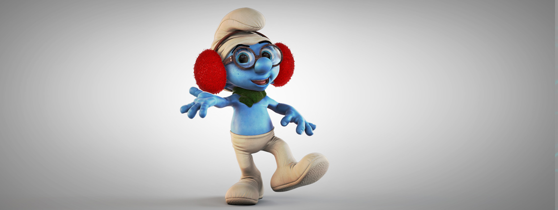 Toppen - The Christmas Smurf
